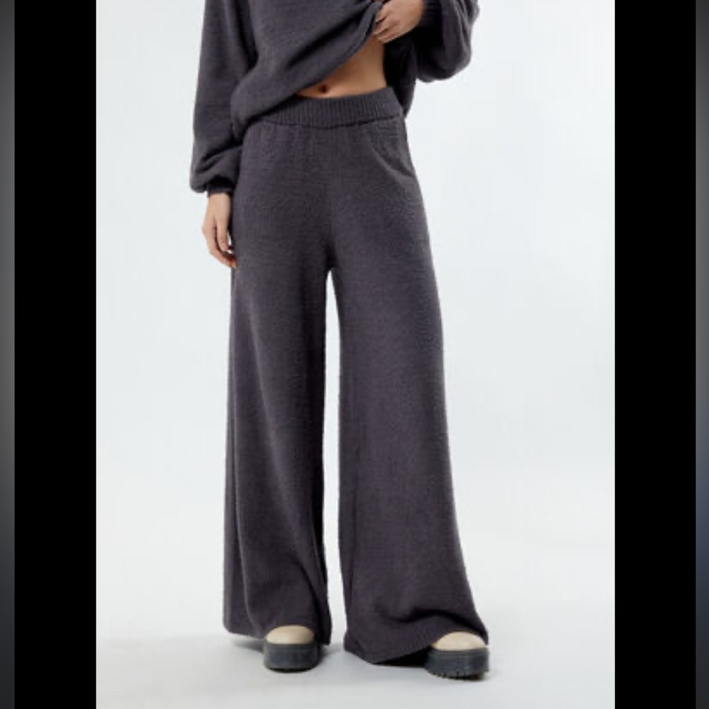 New We Wore What Pull-On Wide Leg Sweatpants xs